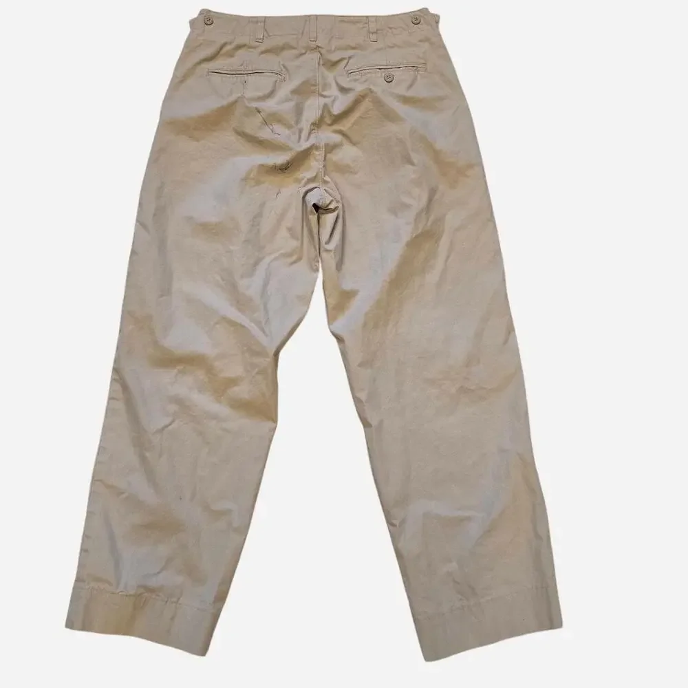 Banana Republic Men's tan cream Trousers